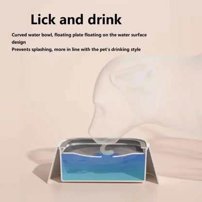 The Splashless Bowl™ | Proper drinkwater zonder natte vloeren